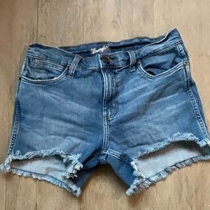 High waist Wranglers